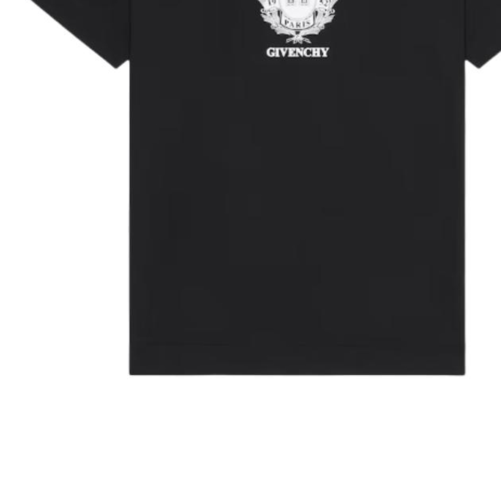 Details for 紀梵希 SS24 黑色Logo印花短袖T恤 BM71JA3YM9-001