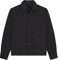 Givenchy SS24 Black Single-Breasted Logo Long Sleeve Jacket BM6107100H-001 Givenchy SS24 Black Single-Breasted Logo Long Sleeve Jacket BM6107100H-001