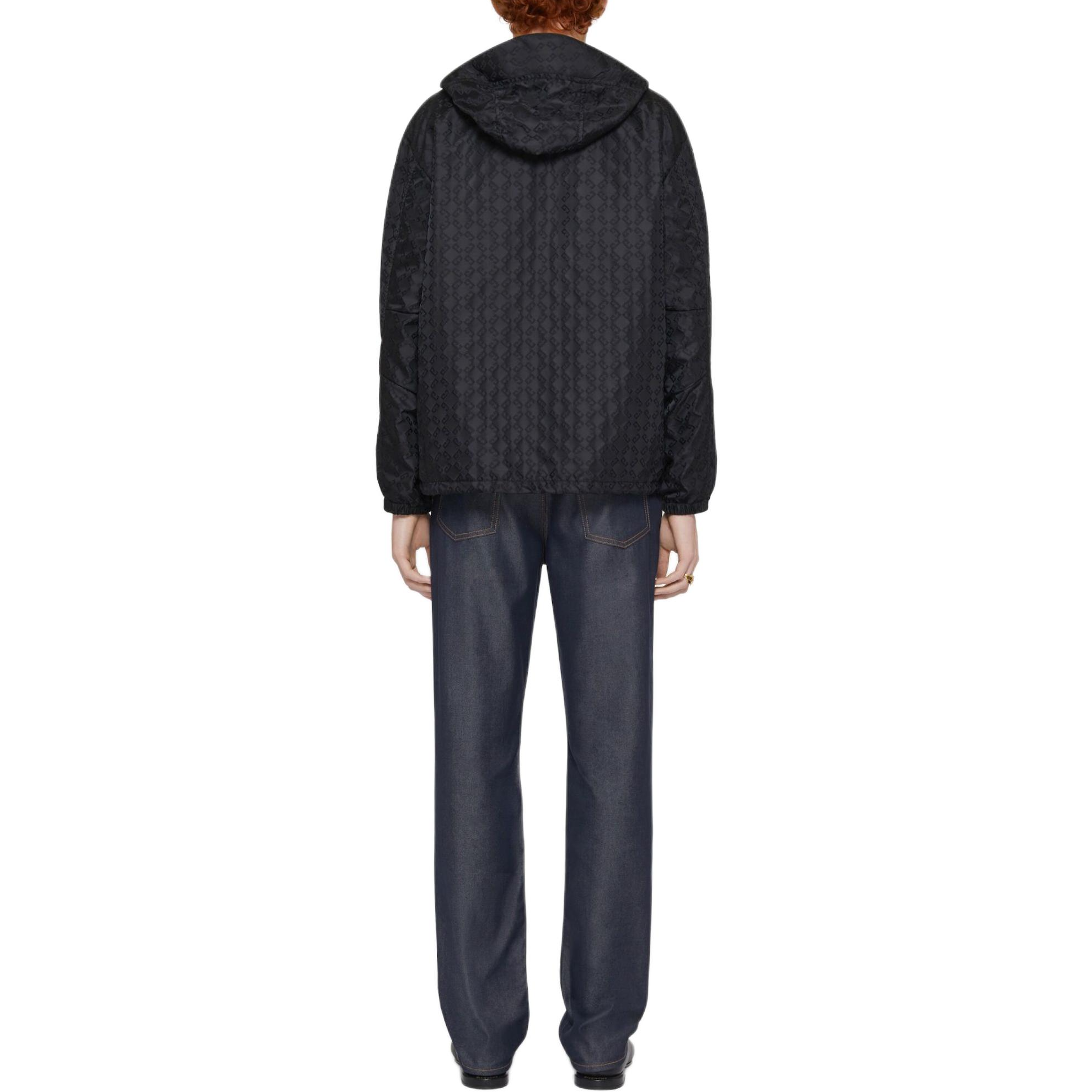 Shop ジバンシィ SS24 ブラック無地ジップアップフーディジャケット. BM011315TF-001