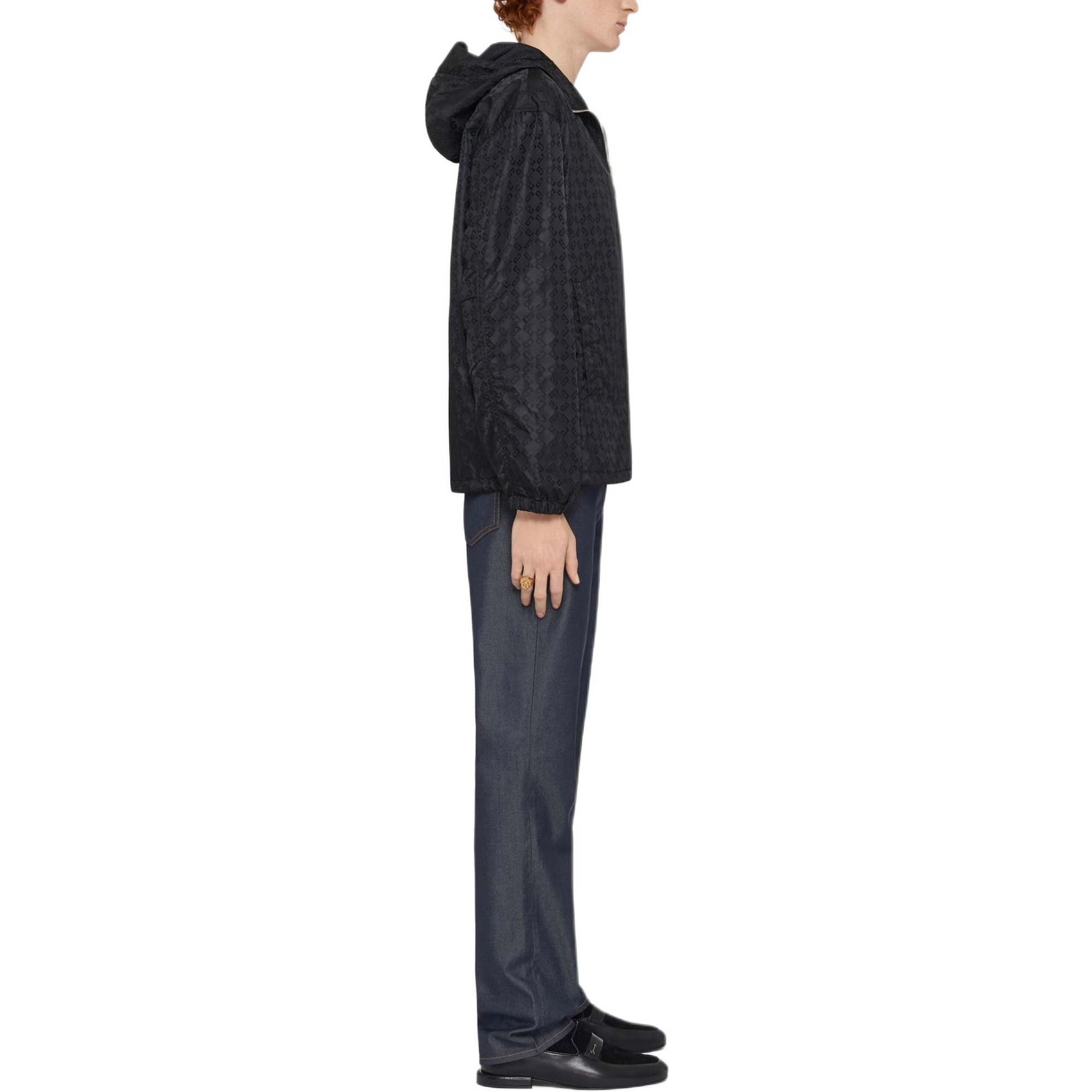 Purchase ジバンシィ SS24 ブラック無地ジップアップフーディジャケット. BM011315TF-001