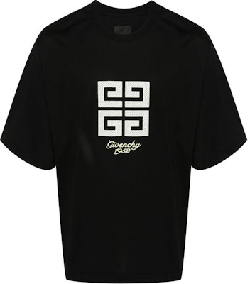 Givenchy SS24 Black T-Shirt with Embroidered Logo. BM712H3YMV-001 Buy Givenchy SS24 Black T-Shirt with Embroidered Logo. BM712H3YMV-001
