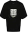 Order Givenchy SS24 Black T-Shirt with Embroidered Logo. BM712H3YMV-001