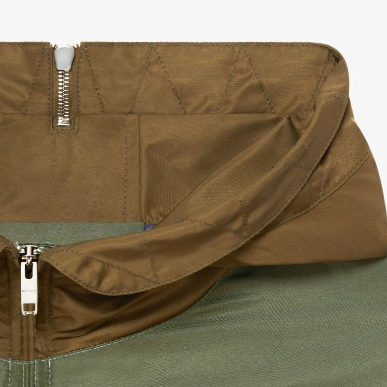 Sizing ジバンシィ SS24 カラーブロック ジップアップ フーディージャケット グリーン BM01721YFG-306