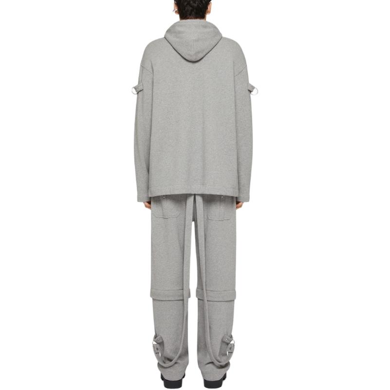 Purchase GIVENCHY SS24  Detachable Straight-Cut Casual Pants Light Gray BM51EA3YHP-055