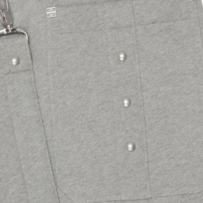 GIVENCHY SS24 Detachable Straight-Cut Casual Pants Light Gray BM51EA3YHP-055 Cheap GIVENCHY SS24 Detachable Straight-Cut Casual Pants Light Gray BM51EA3YHP-055