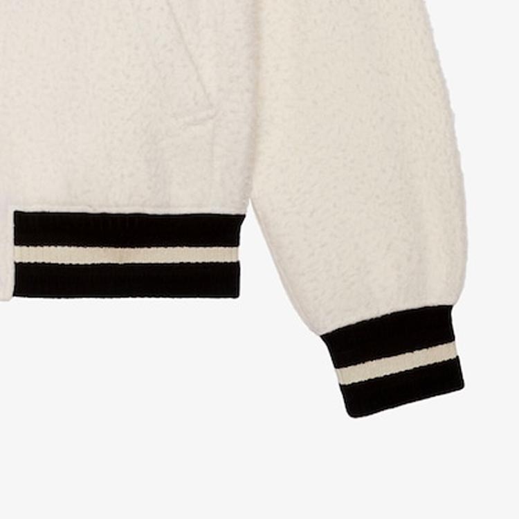 Purchase GIVENCHY SS24 條紋飾邊徽標外套米白色 BM015N15C3-100