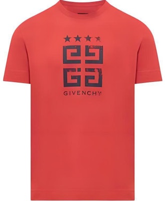 Givenchy SS24 Baju-T Santai Logo Merah. BM716G3YEL-610 Buy Givenchy SS24 Baju-T Santai Logo Merah. BM716G3YEL-610