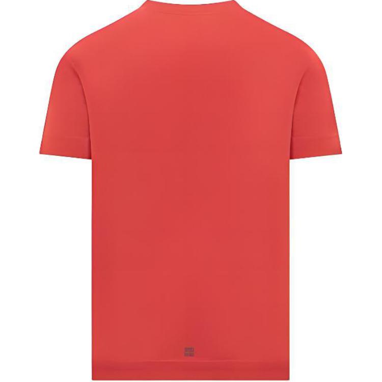 Lookbook Givenchy SS24 Baju-T Santai Logo Merah. BM716G3YEL-610