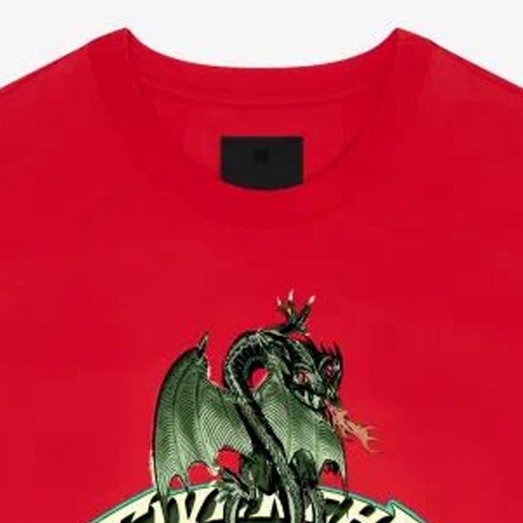 Lookbook 纪梵希SS24红色龙标印T恤春节特别版 BM716G3YJY-600