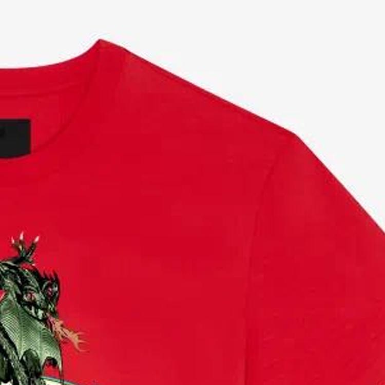 Shop 纪梵希SS24红色龙标印T恤春节特别版 BM716G3YJY-600