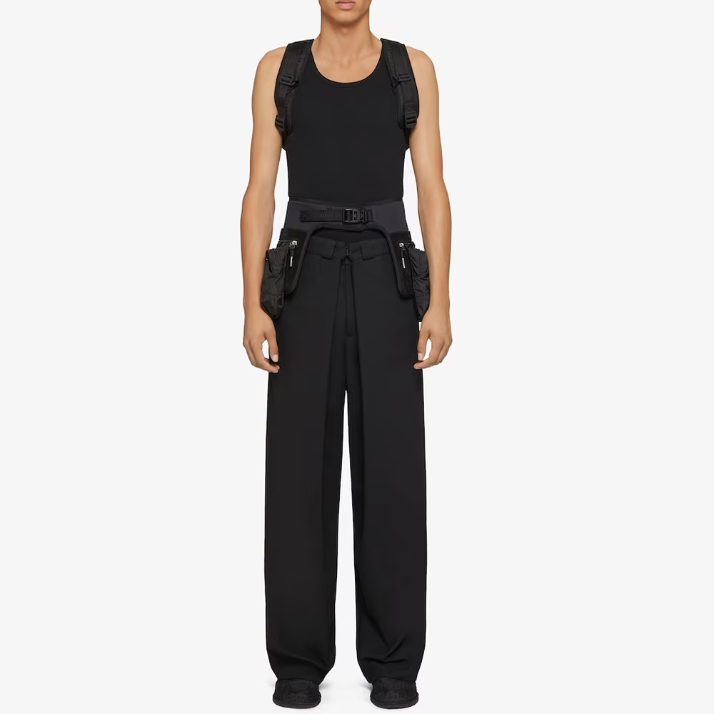 Lookbook GIVENCHY SS24  Slim-Fit Solid Black Crewneck Tank Top. BM71KY3YLE-001