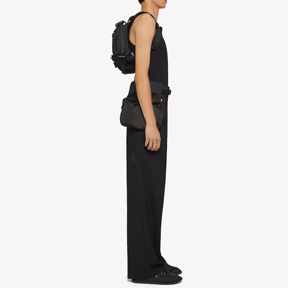 Purchase GIVENCHY SS24  Slim-Fit Solid Black Crewneck Tank Top. BM71KY3YLE-001