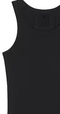GIVENCHY SS24 Slim-Fit Solid Black Crewneck Tank Top. BM71KY3YLE-001 Sizing GIVENCHY SS24 Slim-Fit Solid Black Crewneck Tank Top. BM71KY3YLE-001