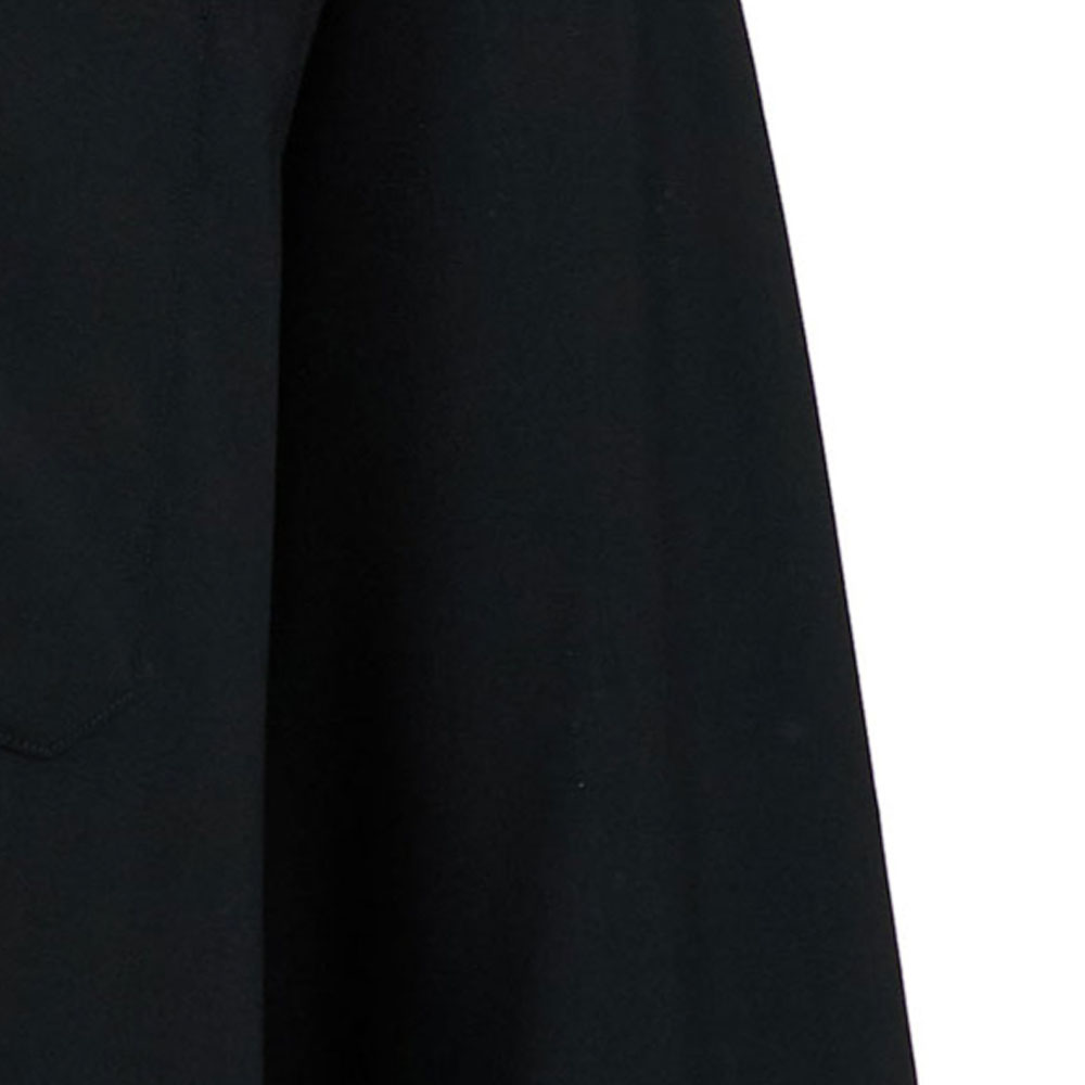 GIVENCHY SS24 Black Logo Zip-Up Long Sleeve Shirt for Men. BM60YT1558-001 圖 6