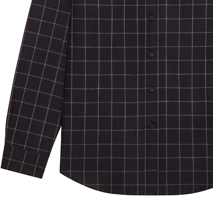 Givenchy Kemeja Hitam Lengan Panjang Kotak-Kotak SS24 Single-Breasted BM60Y114Z7-001 Purchase Givenchy Kemeja Hitam Lengan Panjang Kotak-Kotak SS24 Single-Breasted BM60Y114Z7-001