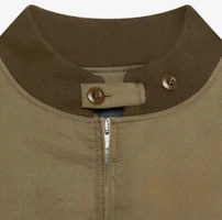 Details for Givenchy SS24 卡其色羅紋拉鍊短版外套 BM016L15EF-306