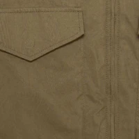 Sizing Givenchy SS24 卡其色羅紋拉鍊短版外套 BM016L15EF-306