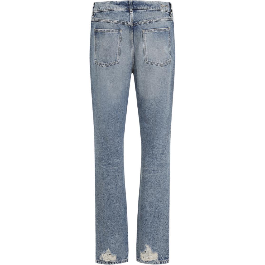 Lookbook Givenchy SS24 Letter Embroidered Zipper Pocket Jeans  Blue BM51HB5YB6-426