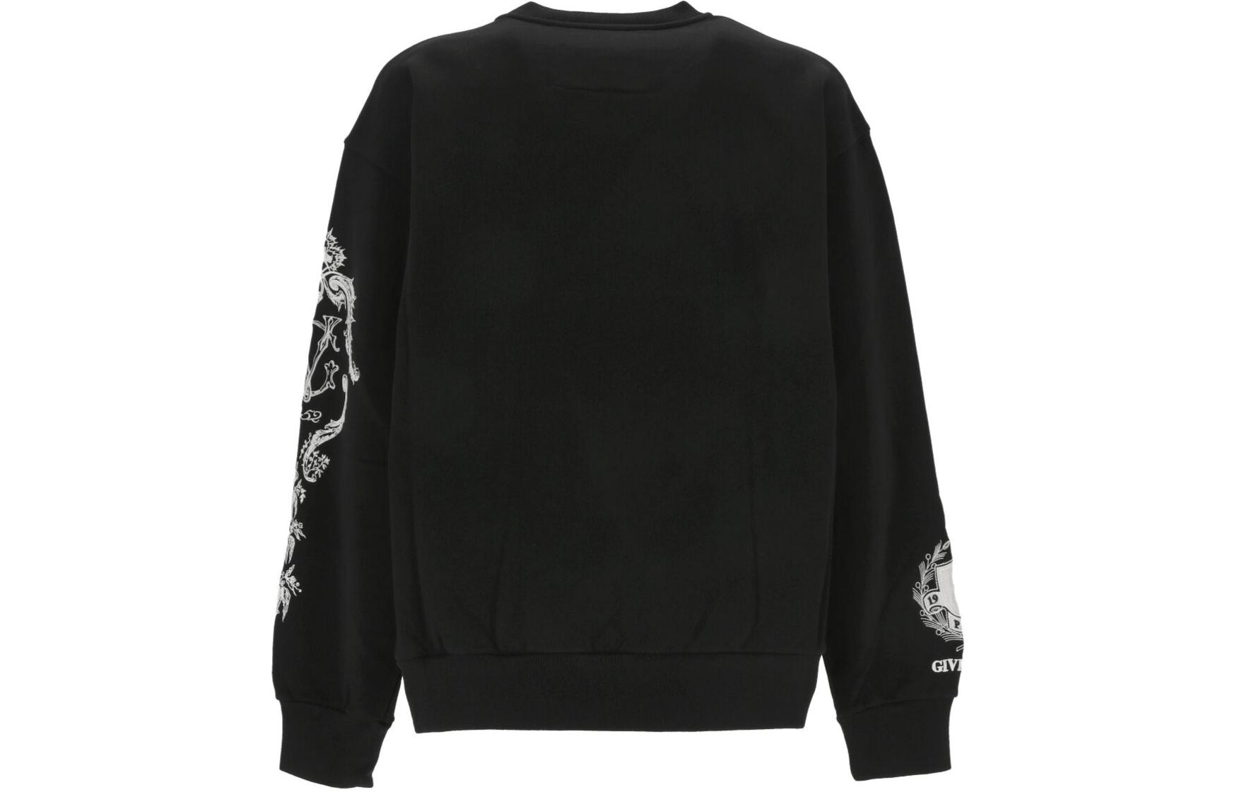 Givenchy SS24 Logo Print Crewneck Sweatshirt  Black. BMJ0LC3YL0-001 圖 3