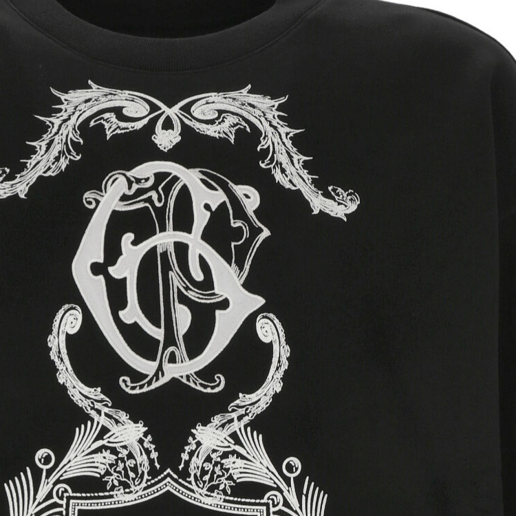 Givenchy SS24 Logo Print Crewneck Sweatshirt  Black. BMJ0LC3YL0-001 圖 4