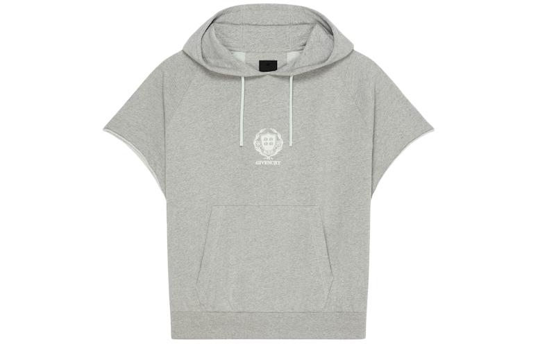 Givenchy SS24 Ocean Green Oversized Hoodie with Letter Print BMJ0M73YL5-341