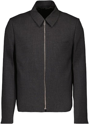 Chaqueta Gris Hombre Givenchy SS24 Cuello Cuadrado Cremallera Manga Larga. BM30F314FU-067 Order Chaqueta Gris Hombre Givenchy SS24 Cuello Cuadrado Cremallera Manga Larga. BM30F314FU-067