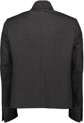 Chaqueta Gris Hombre Givenchy SS24 Cuello Cuadrado Cremallera Manga Larga. BM30F314FU-067 Lookbook Chaqueta Gris Hombre Givenchy SS24 Cuello Cuadrado Cremallera Manga Larga. BM30F314FU-067