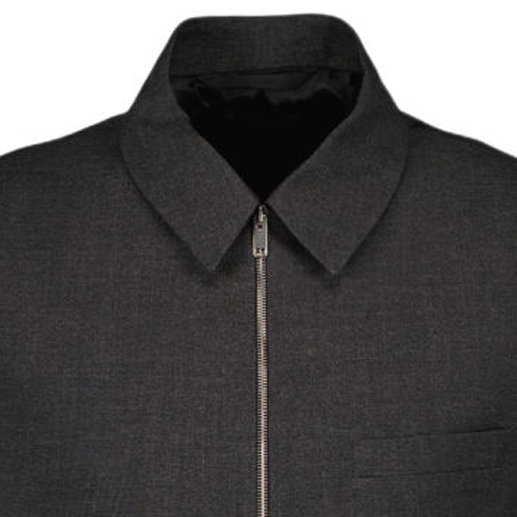 Purchase Chaqueta Gris Hombre Givenchy SS24 Cuello Cuadrado Cremallera Manga Larga. BM30F314FU-067