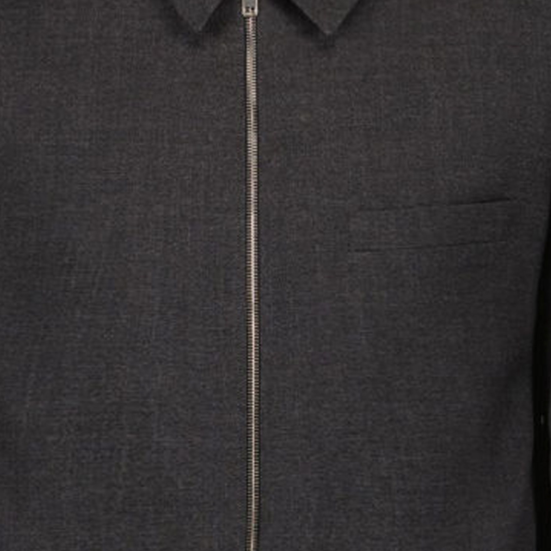 Cheap Chaqueta Gris Hombre Givenchy SS24 Cuello Cuadrado Cremallera Manga Larga. BM30F314FU-067