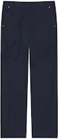 Givenchy SS24 Solid Color Straight-Leg Button Pocket Pants Night Blue BM51G215KK-403 Givenchy SS24 Solid Color Straight-Leg Button Pocket Pants Night Blue BM51G215KK-403