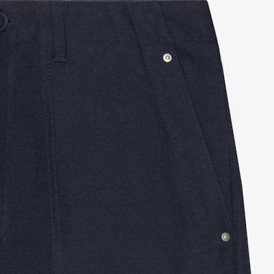 Givenchy SS24 Seluar Lurus Warna Solid Poket Butang Biru Malam BM51G215KK-403 Purchase Givenchy SS24 Seluar Lurus Warna Solid Poket Butang Biru Malam BM51G215KK-403