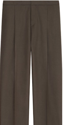 지방시 SS24 솔리드 컬러 지퍼 포켓 스트레이트 레그 남성 바지 다크 브라운 BM51EB15K3-309 Purchase 지방시 SS24 솔리드 컬러 지퍼 포켓 스트레이트 레그 남성 바지 다크 브라운 BM51EB15K3-309