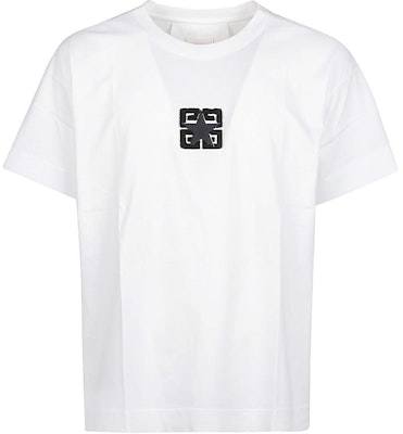 GIVENCHY SS24 White Letter Print Crewneck Short Sleeve T-Shirt BM71JB3YLZ-100 Buy GIVENCHY SS24 White Letter Print Crewneck Short Sleeve T-Shirt BM71JB3YLZ-100