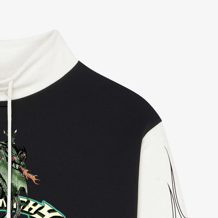 Shop 紀梵希 SS24 龍年標誌黑色衛衣 - 特別版. BMJ0LG3YJY-004