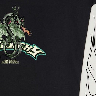 紀梵希 SS24 龍年標誌黑色衛衣 - 特別版. BMJ0LG3YJY-004 Sizing 紀梵希 SS24 龍年標誌黑色衛衣 - 特別版. BMJ0LG3YJY-004