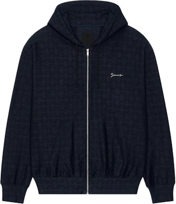 ジバンシィ SS25 モノグラム 72 コットン 長袖 フーディ ジャケット ブラック BMJ0LB3YPY-006 Buy ジバンシィ SS25 モノグラム 72 コットン 長袖 フーディ ジャケット ブラック BMJ0LB3YPY-006