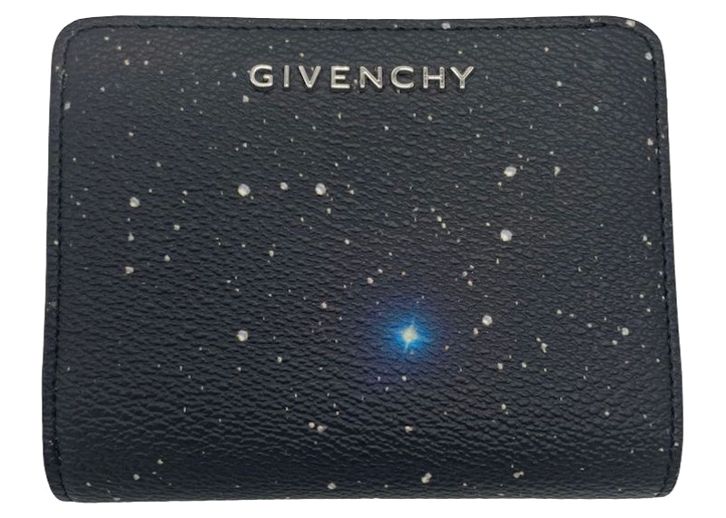 Givenchy Star Pattern Wallet Black