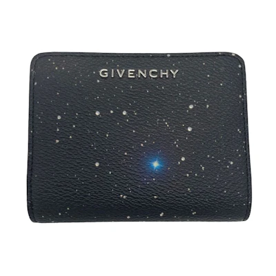 Givenchy Star Pattern Wallet Black
