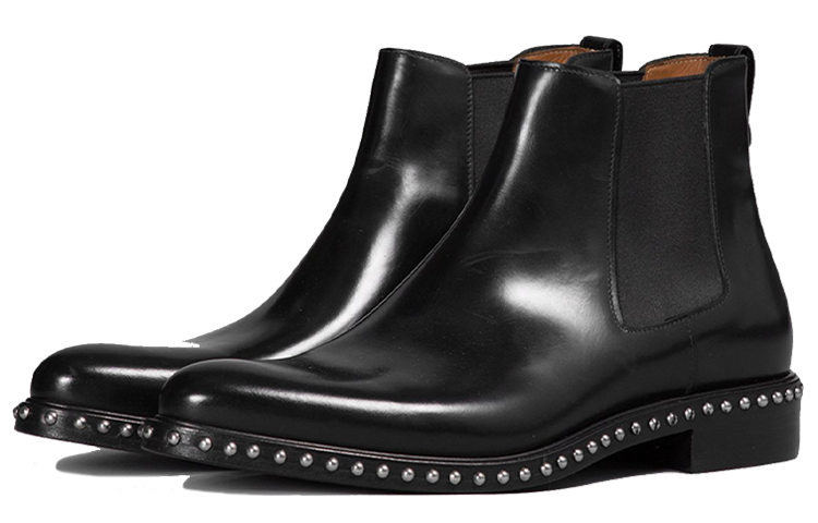 Givenchy Studded Chelsea Boots 'Black' 圖 3