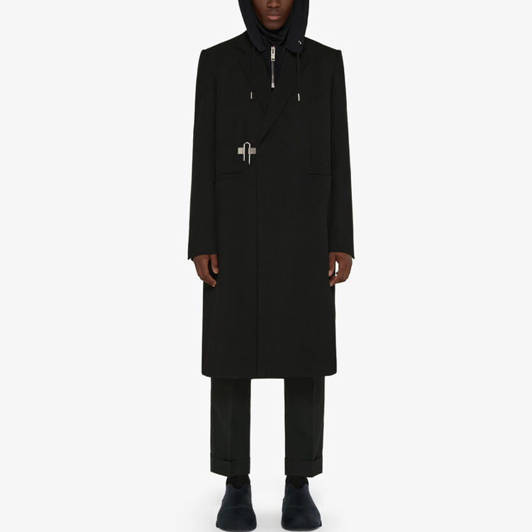 Givenchy Textured Wool Suit Coat with Padlock Men’s Black. BMC05911PP-001 圖 3