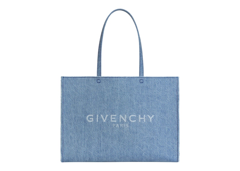 Givenchy Tote in Denim Large G Medium blue