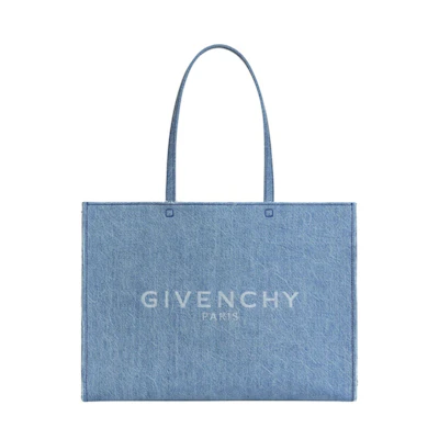 Givenchy Tote in Denim Large G Medium blue