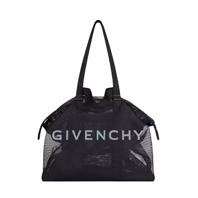 Givenchy Tote in Mesh Large G Black