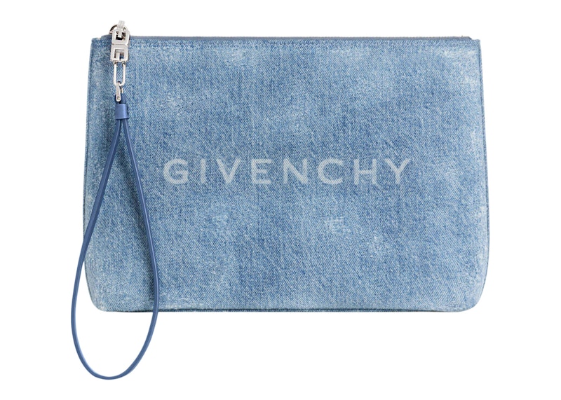 Givenchy Travel Pouch Denim Medium blue