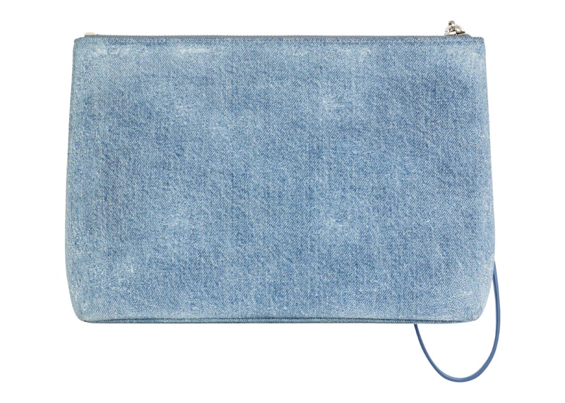 Lookbook Pouch Perjalanan Givenchy Denim Biru Medium