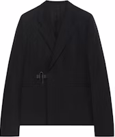 GIVENCHY U-Lock SS23 Black Wool Slim-Fit Suit Blazer. BM30B21YBH-001 GIVENCHY U-Lock SS23 Black Wool Slim-Fit Suit Blazer. BM30B21YBH-001