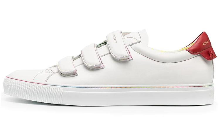 Givenchy Urban Street 'White Red Velcro Low-Top'