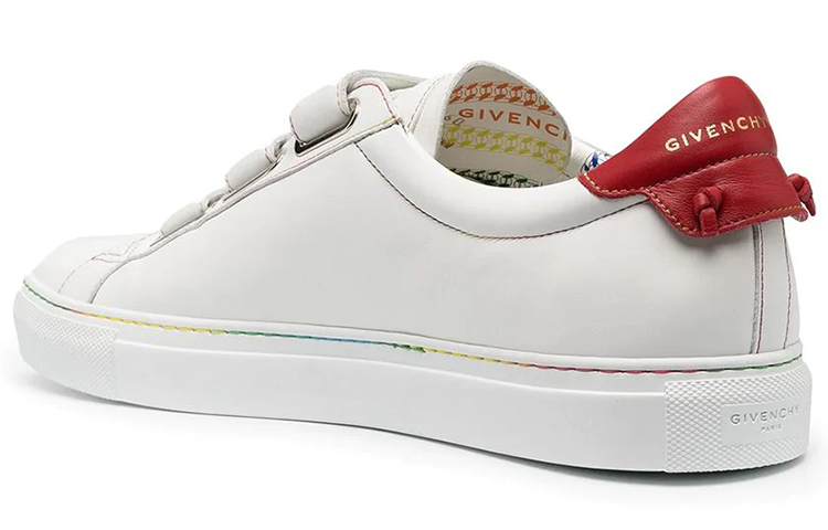 Givenchy Urban Street 'White Red Velcro Low-Top' 圖 3