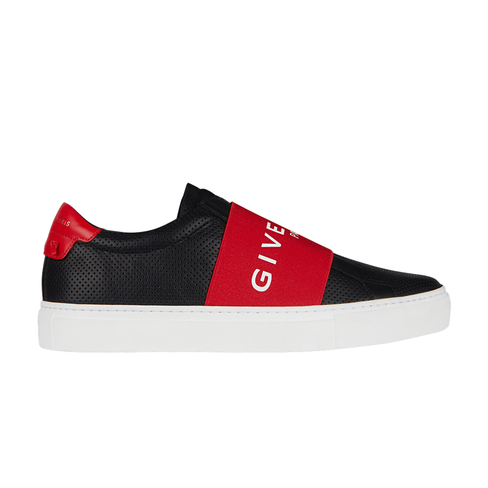 Buy 紀梵希城市街頭低幫運動鞋『黑色紅色打孔款』BH002PH0QD-009