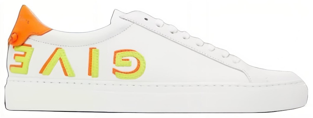 Givenchy Urban Street Low 'Reverse Logo - Putih Oranye' BH001DH0QC-125 Order Givenchy Urban Street Low 'Reverse Logo - Putih Oranye' BH001DH0QC-125